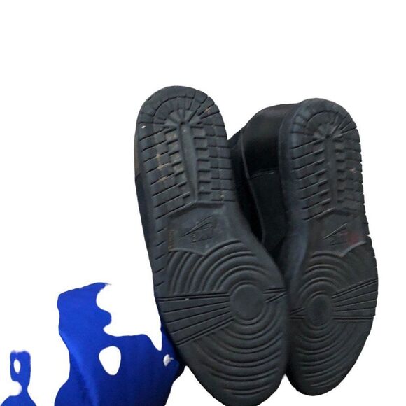 RARE 2013 Nike Dunk Sky High Black Hidden Wedge Heel Size 10 - Picture 14 of 16